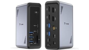 TobenONE 19-in-1 USB-C Docking Station ©Image Credit: TobenONE