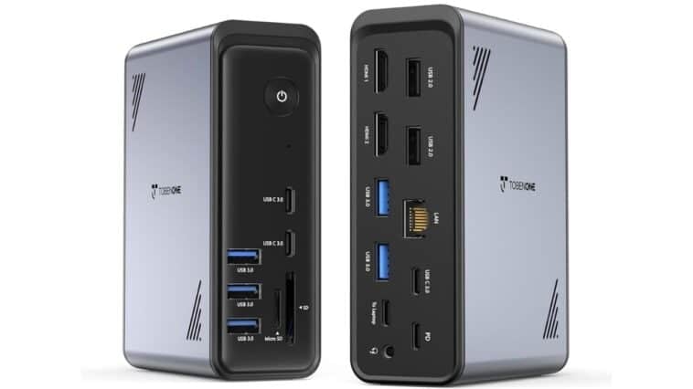 TobenONE 19-in-1 USB-C Docking Station ©Image Credit: TobenONE