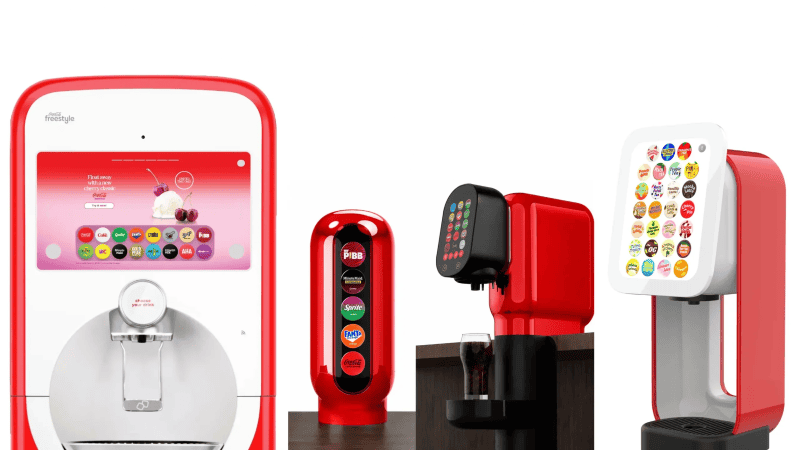 Coca-Cola built a machine that automates making dirty sodas using its Freestyle dispenser platform | ©Image Credit: Coca-Cola