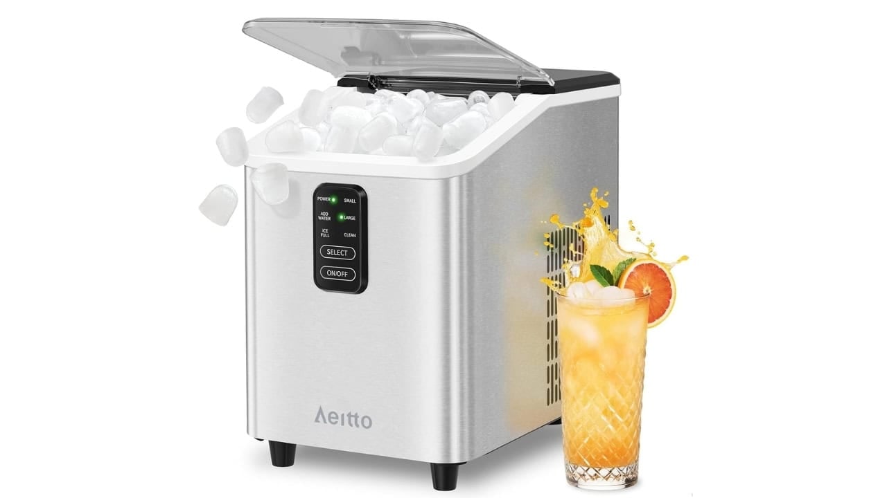 Aeitto Countertop Ice Maker ©Image Credit: Aeitto