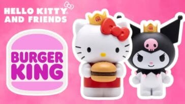 Leaked promotional artwork for the upcoming "Burger King x Hello Kitty and Friends" collaboration | ©Image Credit: Burger King