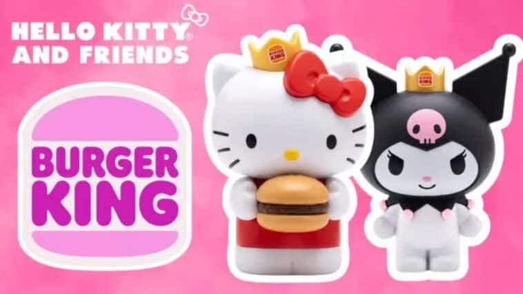 Leaked promotional artwork for the upcoming "Burger King x Hello Kitty and Friends" collaboration | ©Image Credit: Burger King