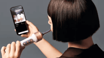 Dyson’s $499 AI-powered toothbrush features a built-in camera designed to track how you brush | ©Image Credit: Dyson 