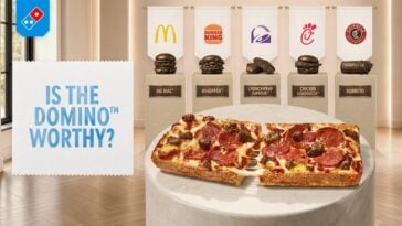 Domino's will give free pizza to anyone who spends money on a competitor's food first, up to $1 million total | ©Image Credit: Domino's