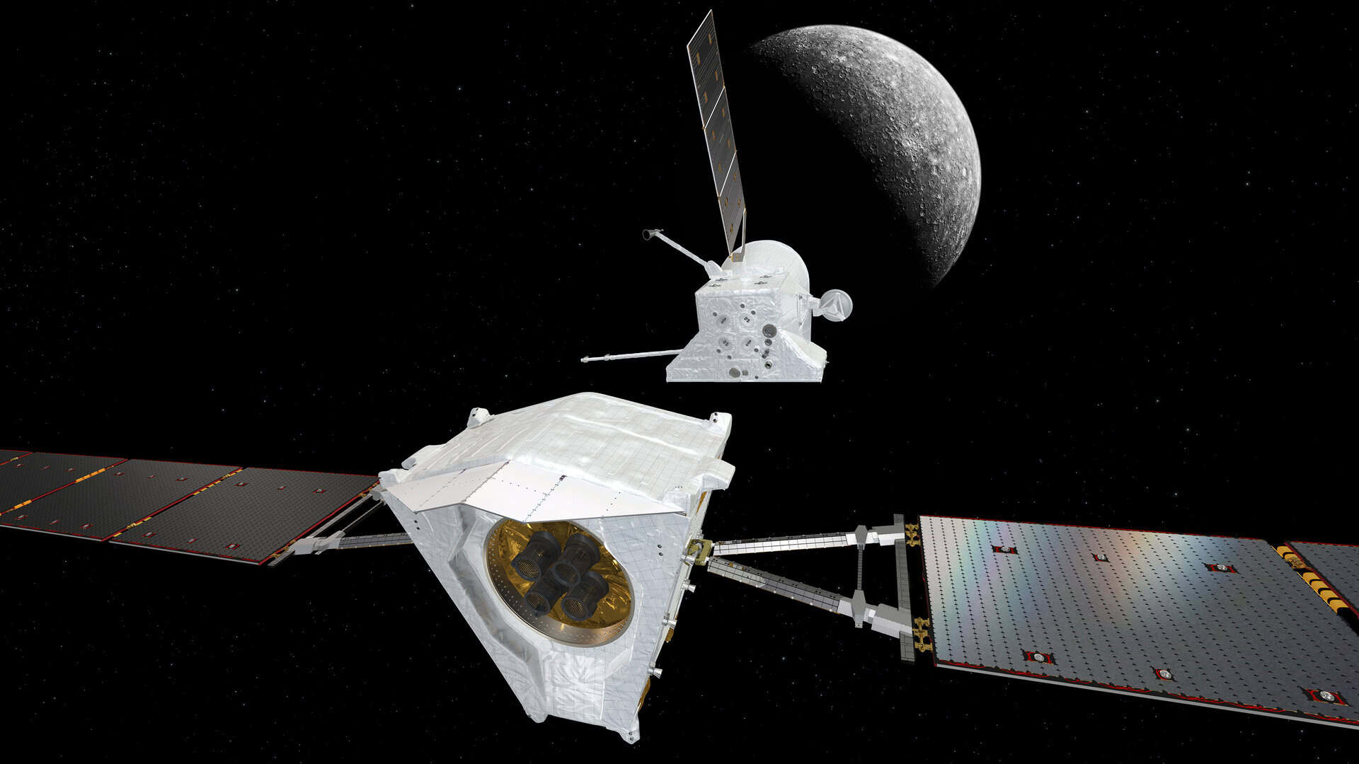 BepiColombo will use high-resolution lasers to spot tiny scarps and ridges that earlier missions missed. ©Image Credit: European Space Agency