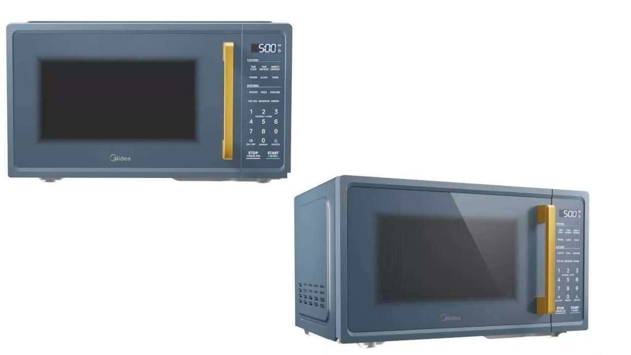 Midea 0.9 cu ft 900W Microwave Oven ©Image Credit: Midea