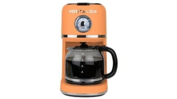 Nostalgia Classic Retro 10-Cup Coffee Maker ©Image Credit: Nostalgia