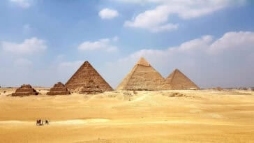 Ancient geometry meets astronomy: Does Giza's famous pyramid hold a deliberate mathematical code hidden in plain sight? | ©Image Credit: Osama Elsayed / Unsplash