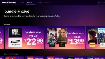 Pair your favorite streaming sevices like Max, STARZ, and AMC+ to save up to 30% every single month on Roku. | ©Image Credit: Roku