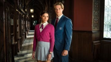 Harriet Herbig-Matten and Damian Hardung in Maxton Hall — The World Between Us, the German hit series chosen by Prime Video to debut its AI-assisted lip-sync dubbing feature | ©Image Credit: Prime Video