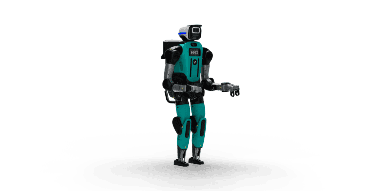Agility Robotics unveils Digit 5 robot designed to work alongside humans with 50 lb lift capacity and 20-hour daily uptime. ©Image Credit: Agility