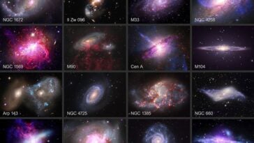 NASA’s latest cosmic collection features 16 dazzling galaxies and deep-space objects captured in extraordinary detail | ©Image Credit: NASA