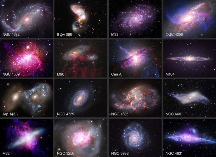 NASA reveals rare look at 16 dazzling galactic wonders 1 NASA’s latest cosmic collection features 16 dazzling galaxies and deep-space objects captured in extraordinary detail | ©Image Credit: NASA
