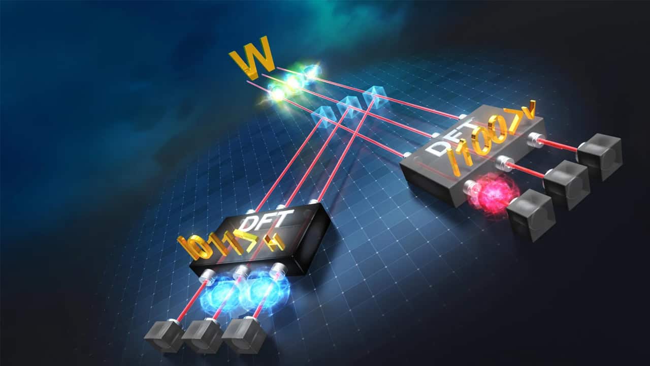 After 25 years, scientists demonstrate an entangled measurement for W states, creating a new tool for emerging quantum technologies. | ©Image Credit: KyotoU / Takeuchi lab