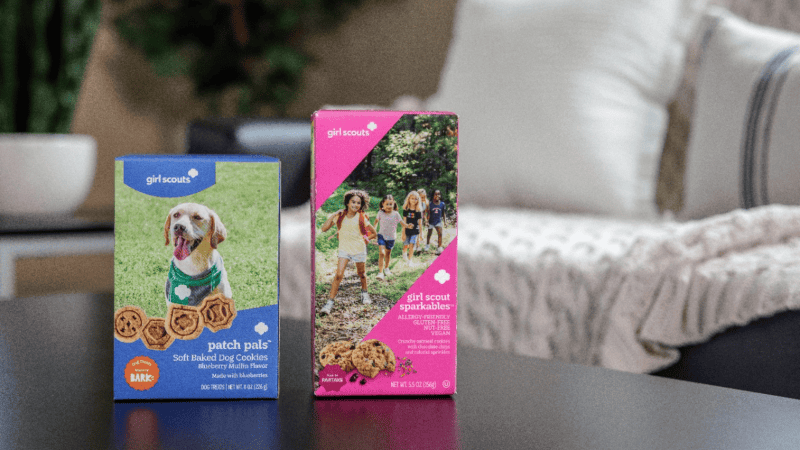 Girl Scouts is launching two new cookies in 2027, one for dogs and one for people with allergies | ©Image Credit: Girl Scouts
