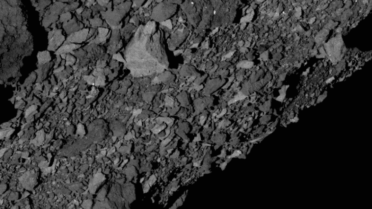 Study finds asteroid Bennu’s surface is 50 times weaker than ground coffee 1 A high-resolution close-up of asteroid Bennu’s boulder-strewn surface | ©Image Credit: NASA/Goddard/University of Arizona