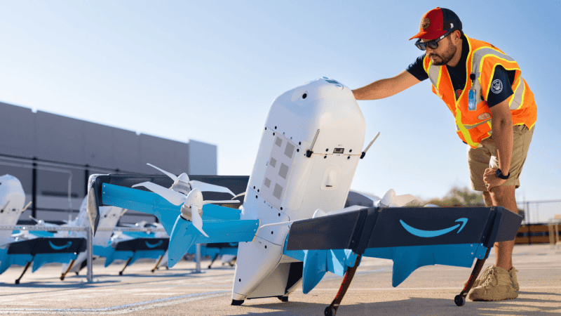 Amazon drones fly over Richardson, Texas constantly, and many residents want them gone | ©Image Credit: Amazon