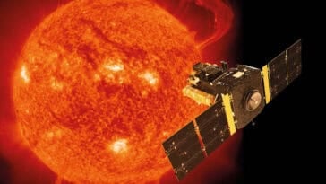 A solar storm can reach far beyond the sky, disrupting GPS signals that self-driving cars may depend on for precise positioning. | ©Image Credit: NASA