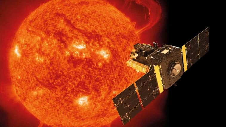 A solar storm can reach far beyond the sky, disrupting GPS signals that self-driving cars may depend on for precise positioning. | ©Image Credit: NASA