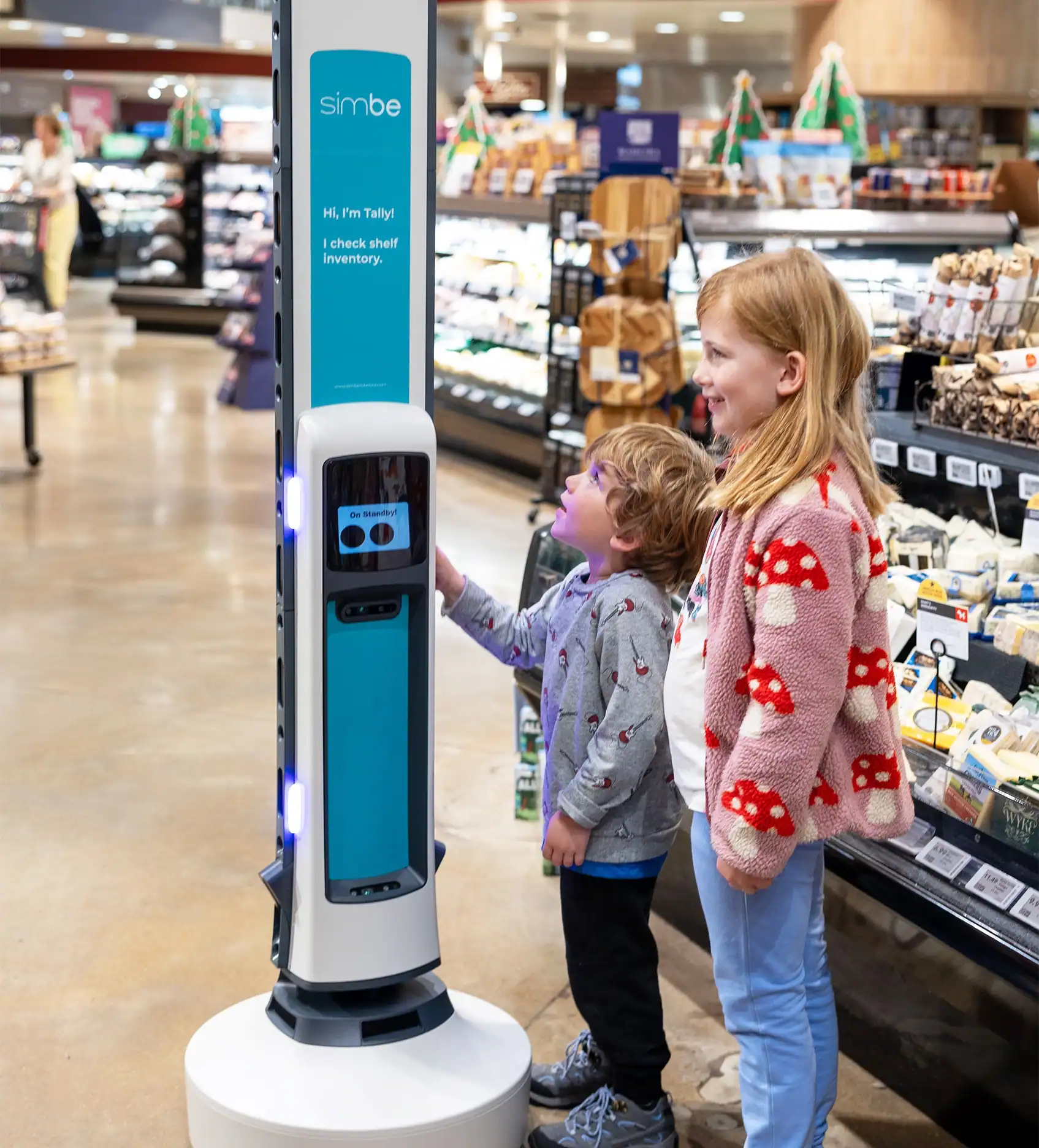 For some customers, Tally is less "helpful robot" and more "why is that thing following me?" | ©Image Credit: Simbe Robotics