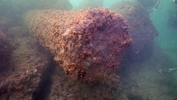 Submerged relics in Alexandria's eastern harbor, where underwater archaeologists continue to map the remains of Egypt's royal Ptolemaic era | ©Image Credit: Roland Unger / Wikimedia Commons (CC BY-SA 3.0)