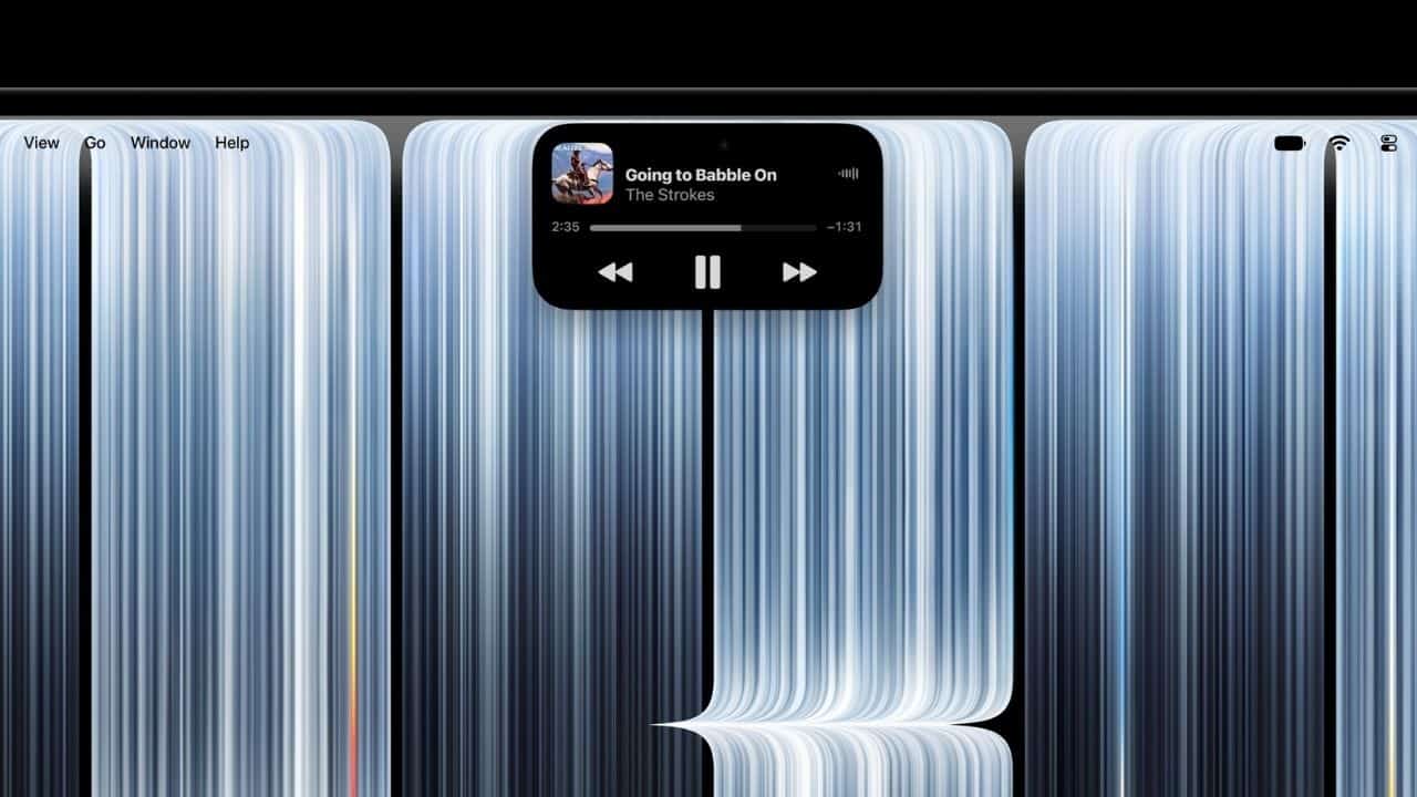 Apple MacBook Pro PROLED XDR Dynamic Island ©Image Credit: Apple