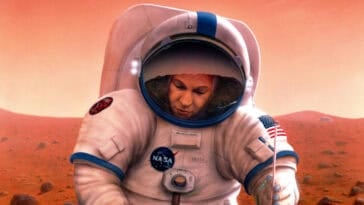 Deep-space radiation could pose silent, long-term health risks to astronauts traveling to Mars. | ©Image Credit: NASA/JSC by Pat Rawlings (SAIC)