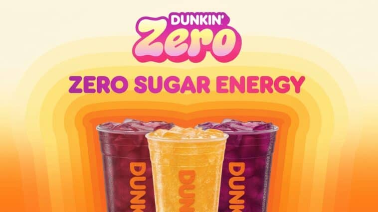 A court filing alleges Dunkin' violated federal rules by sweetening Dunkin' Zero drinks with allulose. | ©Image Credit: Dunkin'