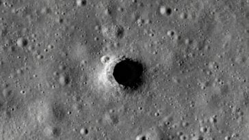 NASA wants to find out what is hiding beneath this mysterious lunar pit | ©Image Credit: NASA/GSFC/Arizona State University