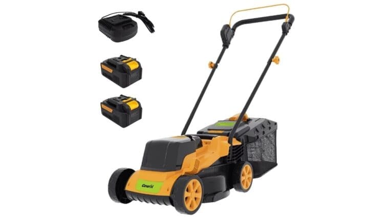 Gewol 20V 13-inch Cordless Lawn Mower ©Image Credit: Gewol
