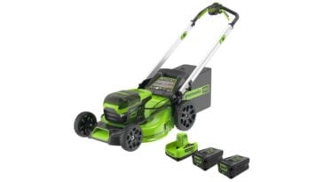 Greenworks 21-inch 60V Brushless Lawn Mower ©Image Credit: Greenworks