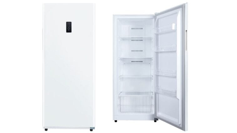 Hamilton Beach 14.1 Cu. Ft. Upright Convertible Refrigerator ©Image Credit: Hamilton Beach