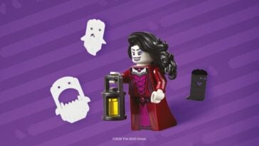 LEGO Insiders can take home a spooky mini-build on Oct. 25, plus hunt for hidden brick creatures all week long ©Image Credit: LEGO