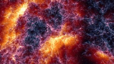 A supercomputer-powered simulation shows how the universe evolved during its first two billion years | ©Image Credit: Oliver Zier, Center for Astrophysics | Harvard & Smithsonian