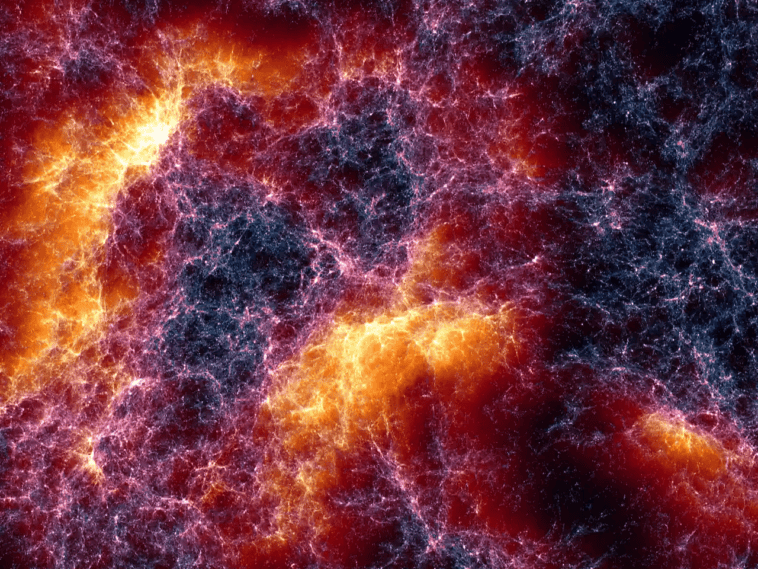 New supercomputer simulation reveals how the universe formed 1 A supercomputer-powered simulation shows how the universe evolved during its first two billion years | ©Image Credit: Oliver Zier, Center for Astrophysics | Harvard & Smithsonian