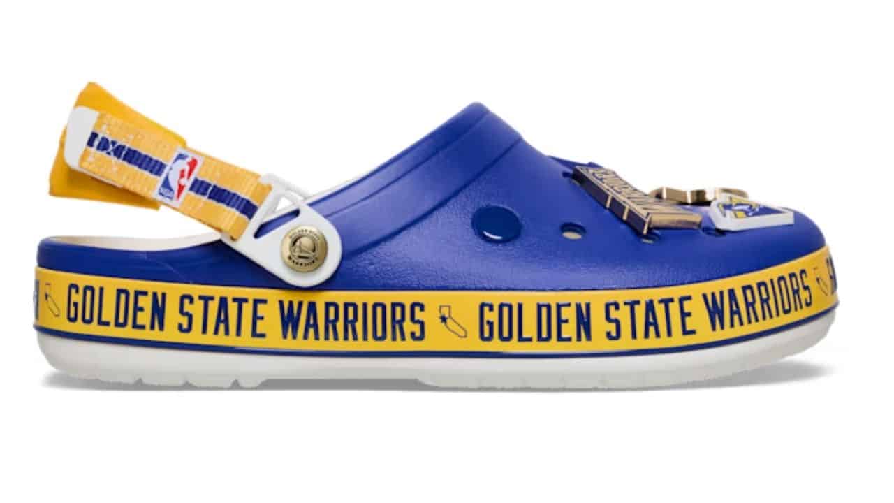NBA Golden State Warriors Crocband™ Clog ©Image Credit: Crocs
