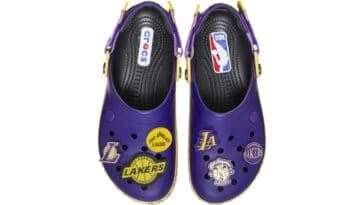 NBA Los Angeles Lakers Crocband™ Clog ©Image Credit: Crocs