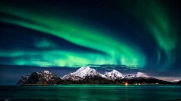 A solar storm may push the aurora borealis farther south than usual, with parts of the northern U.S. among the possible viewing areas today. | ©Image Credit: Logan Young / Unsplash