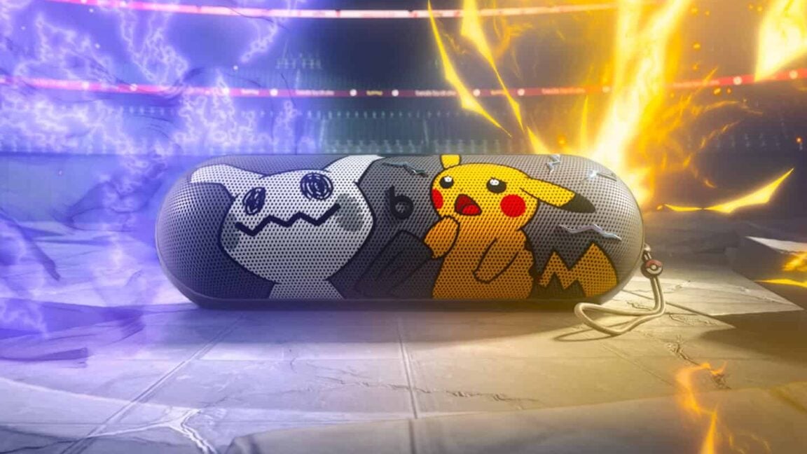 Pokémon and Beats team up for an electric special-edition Beats Pill ©Image Credit: Beats