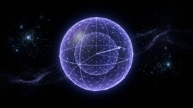 Scientists may have built a quantum device that runs backward in time 1 Scientists are exploring how a quantum bit could evolve in two opposite directions of time, potentially opening new possibilities for quantum computing. | ©Image Credit: Gemini AI / GEEKSPIN