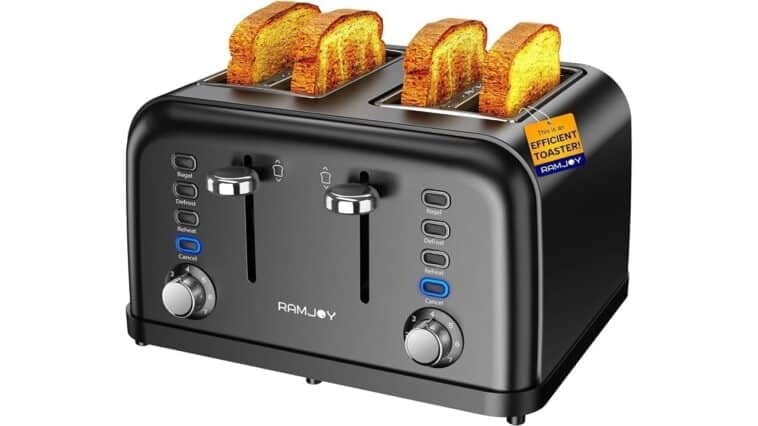 Ramjoy 4-Slice Toaster ©Image Credit: Ramjoy