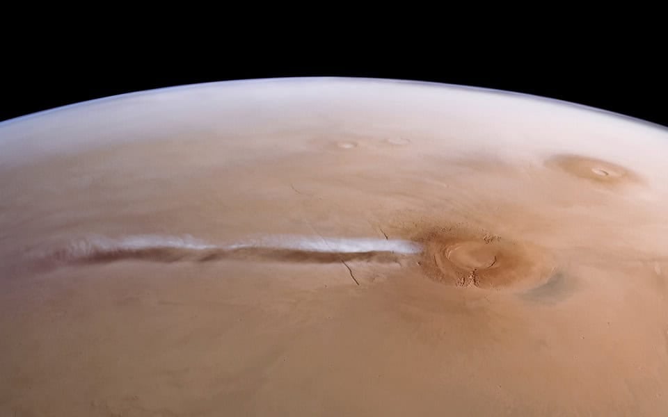 Amec, pictured above, runs through a daily routine, forming, growing and fading while stretching out an astonishing 1,800 kilometers. ©Image Credit: ESA