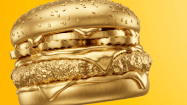 McDonald's Canada is giving away a Quarter Pounder made of solid 10-karat gold | ©Image Credit: McDonald's